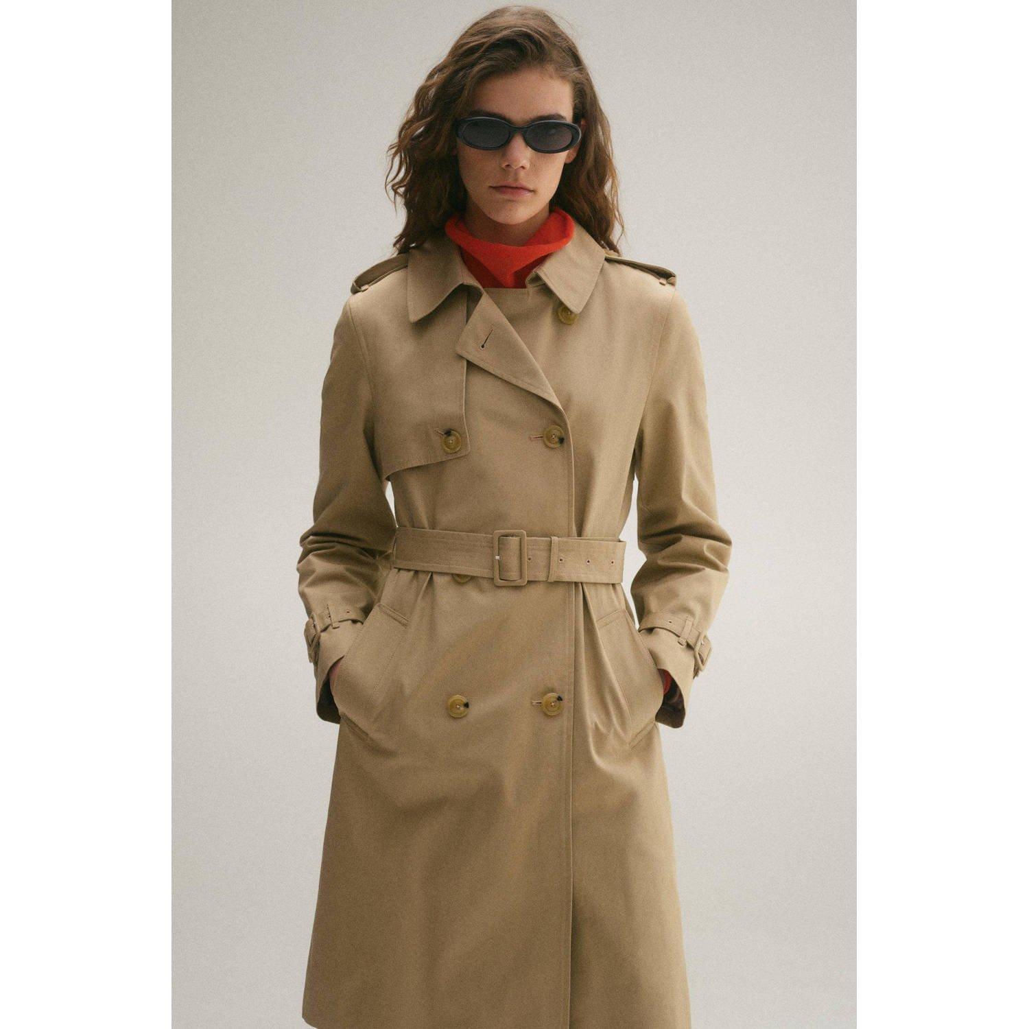 Mango trenchcoat beige