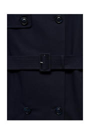 thumbnail: Mango trenchcoat donkerblauw