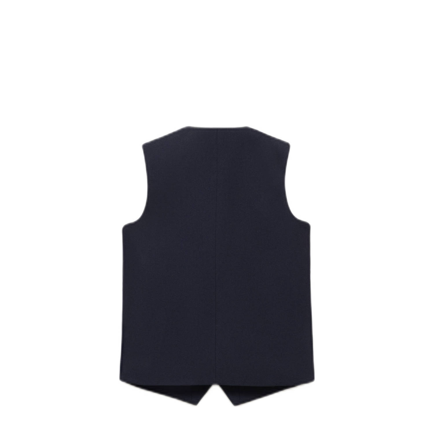 Mango Kids gilet donkerblauw