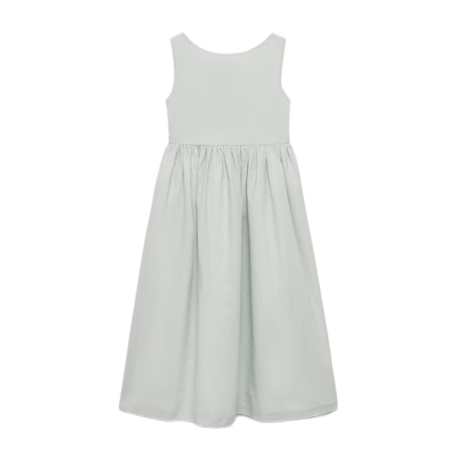 Mango Kids midi jurk blauw