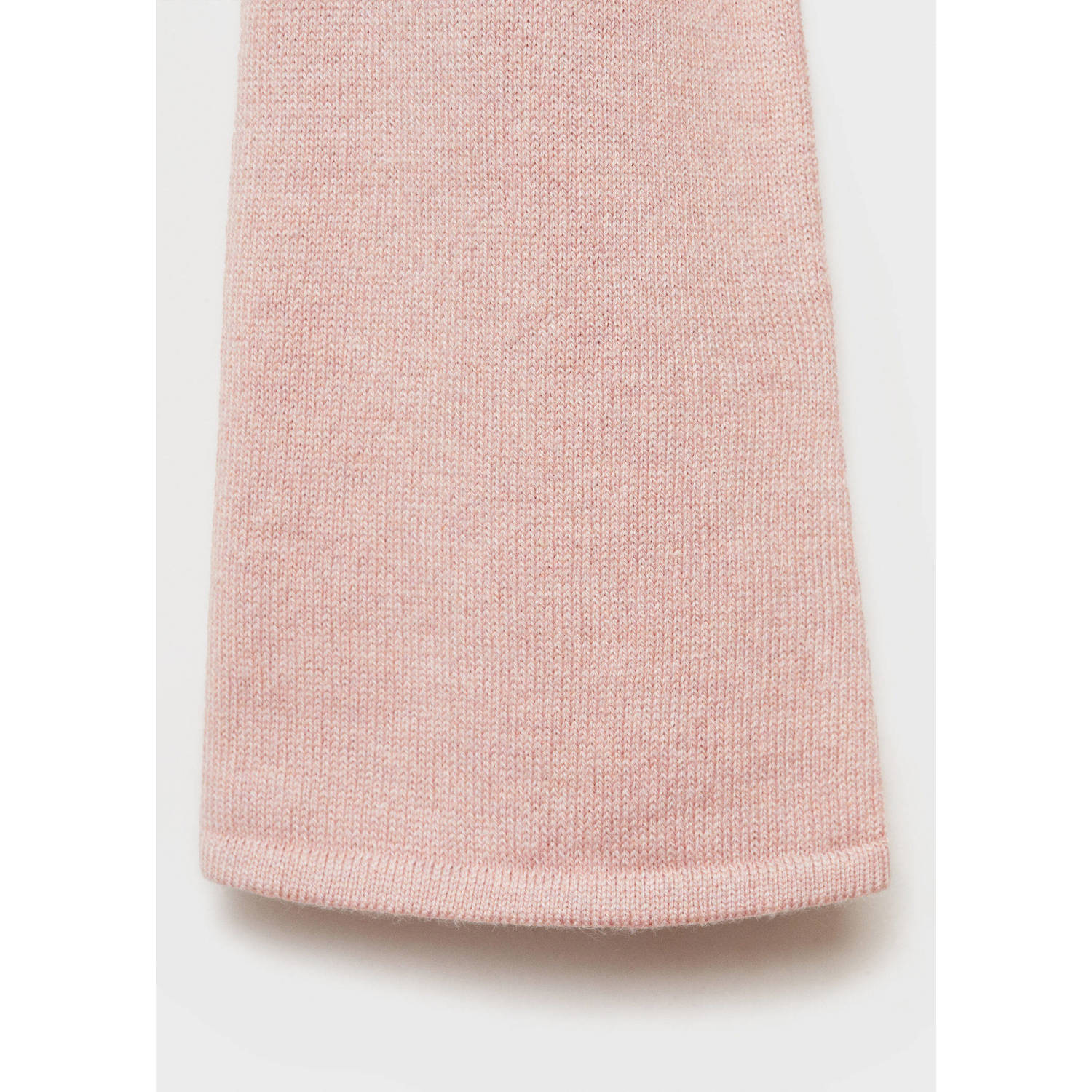 Mango Kids vest roze fijn gebreid
