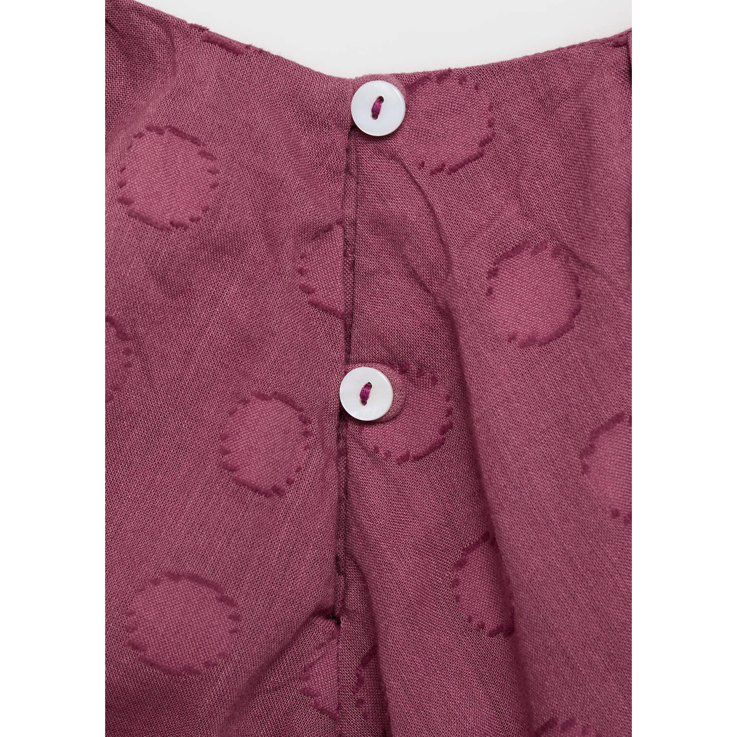 Mango Kids korte jurk paars