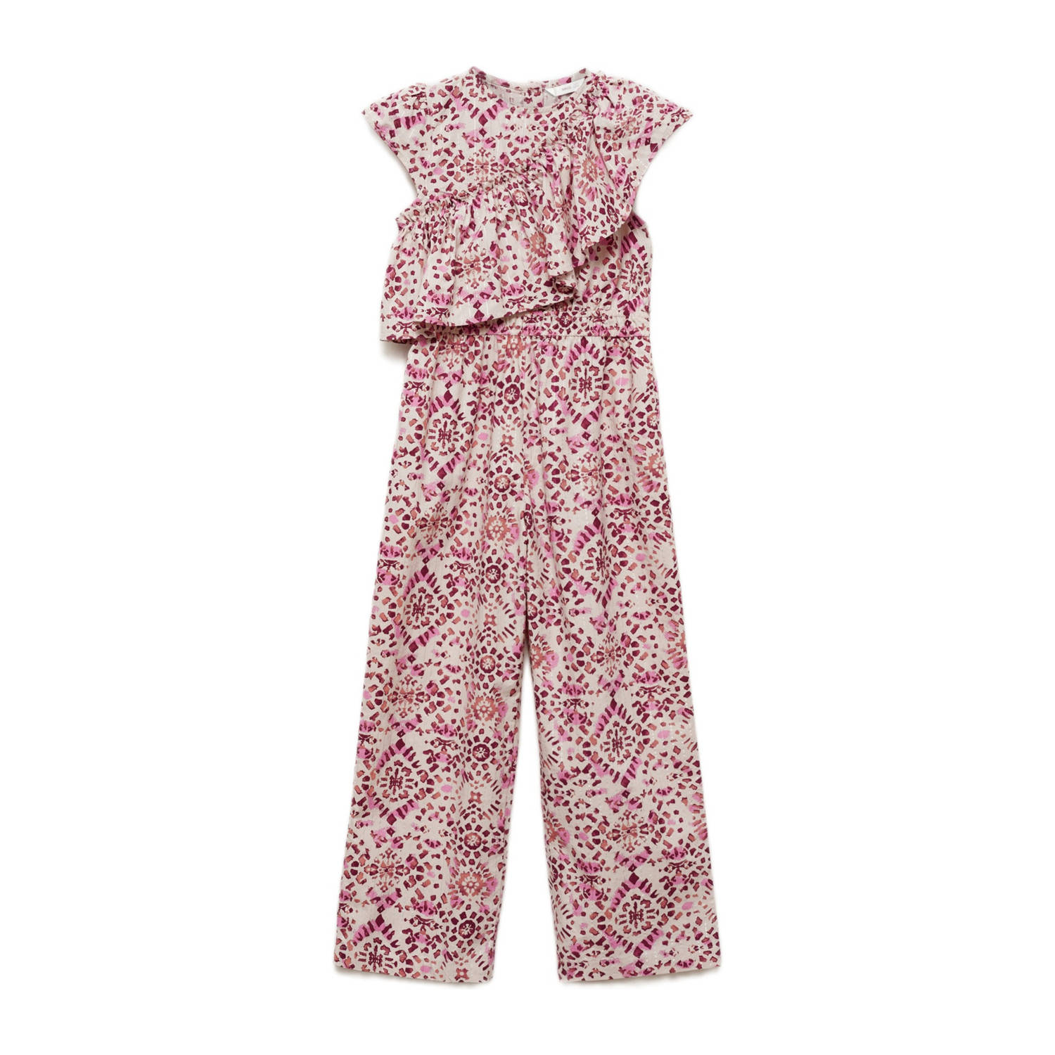 Mango Kids jumpsuit roze