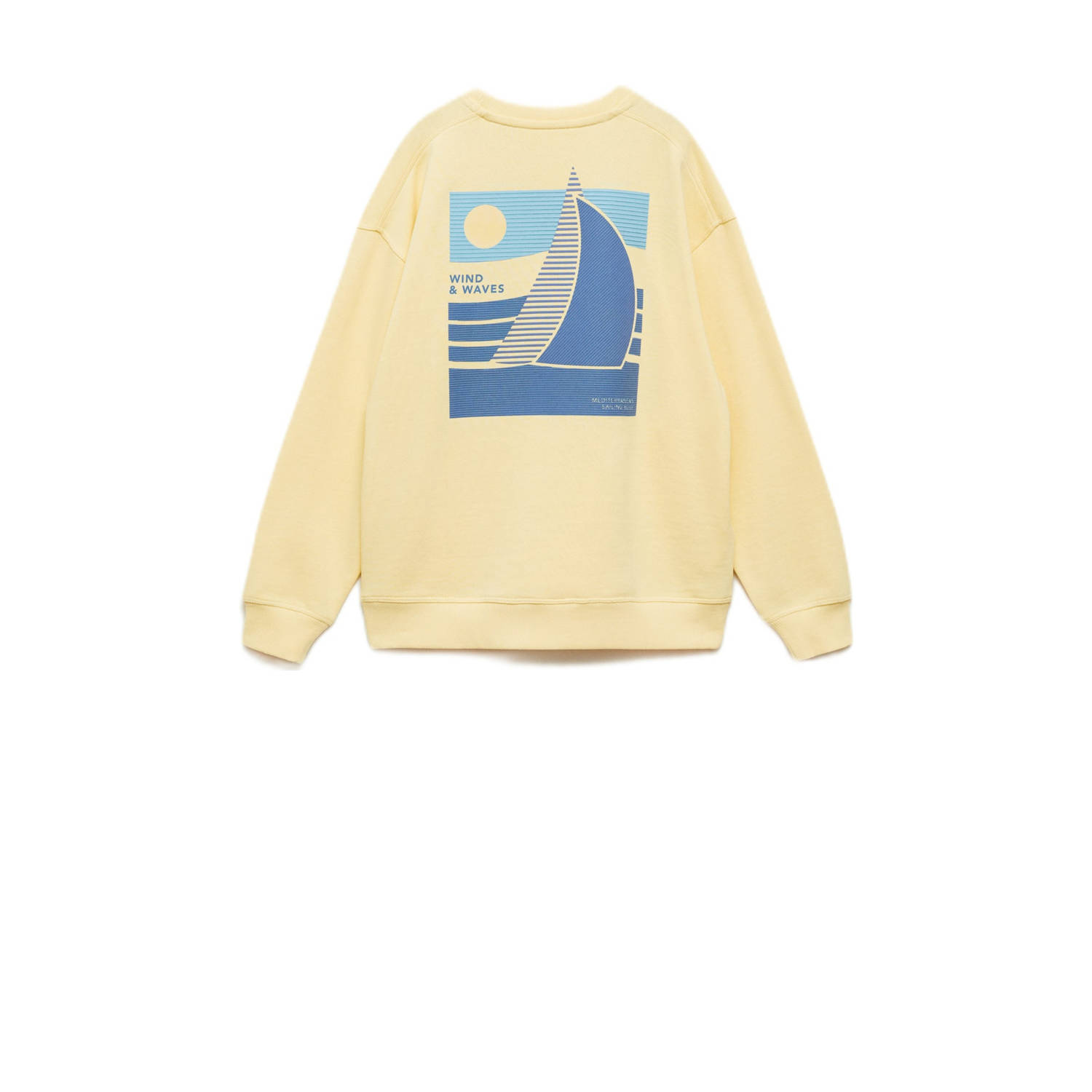 Mango Kids sweater geel
