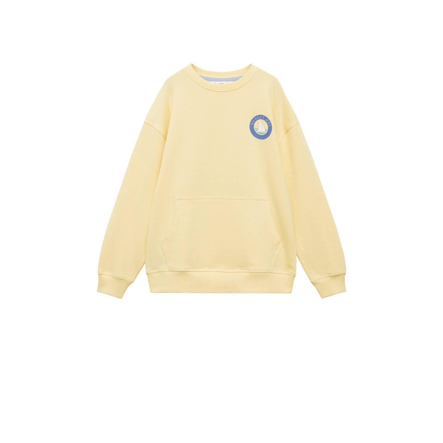 Mango Kids sweater geel