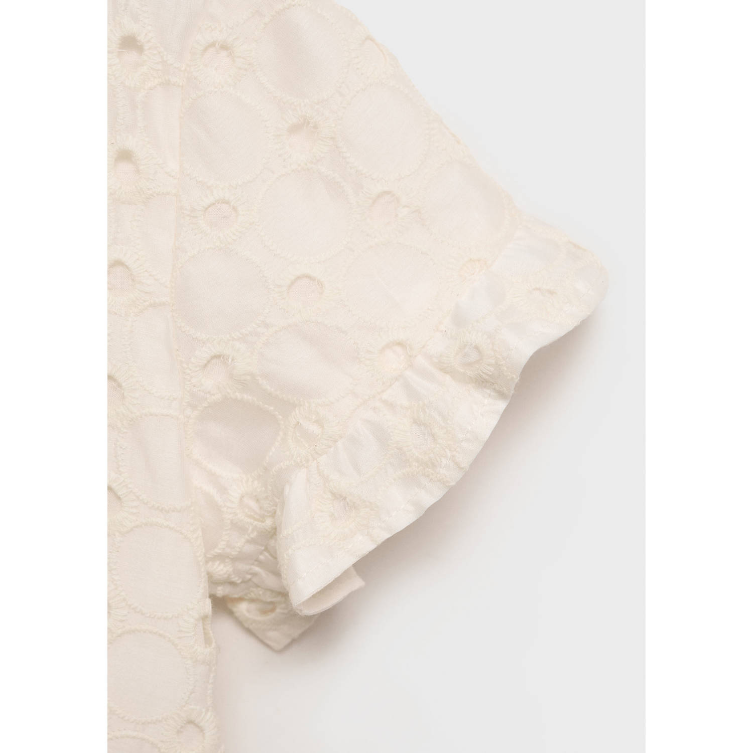 Mango Kids blousetop ecru broderie