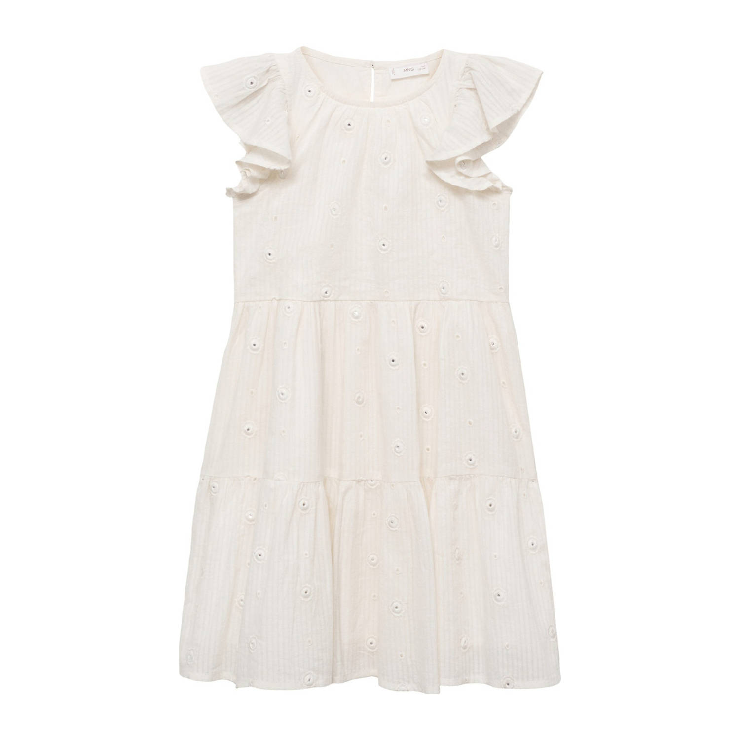 Mango Kids midi jurk wit