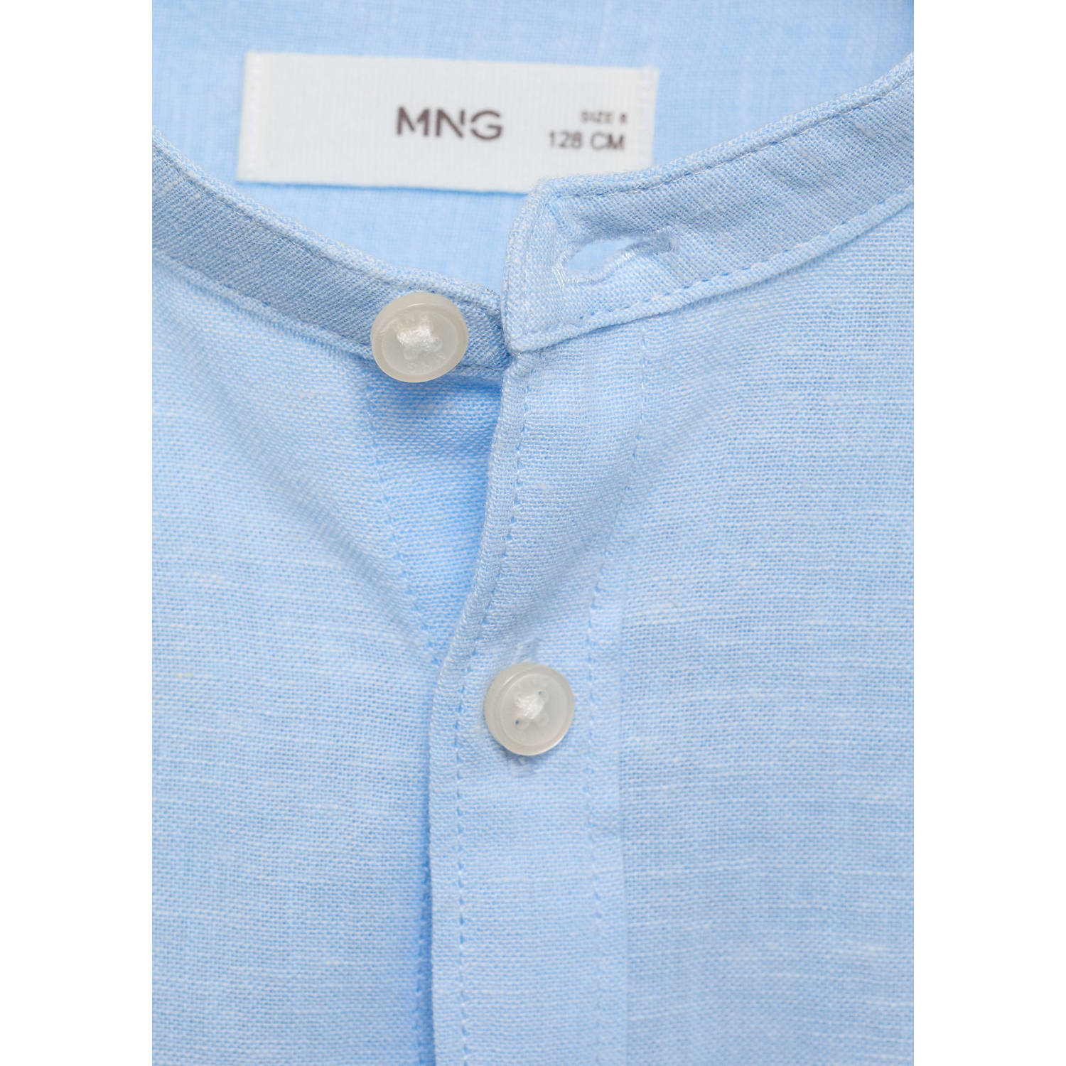 Mango Kids overhemd lichtblauw