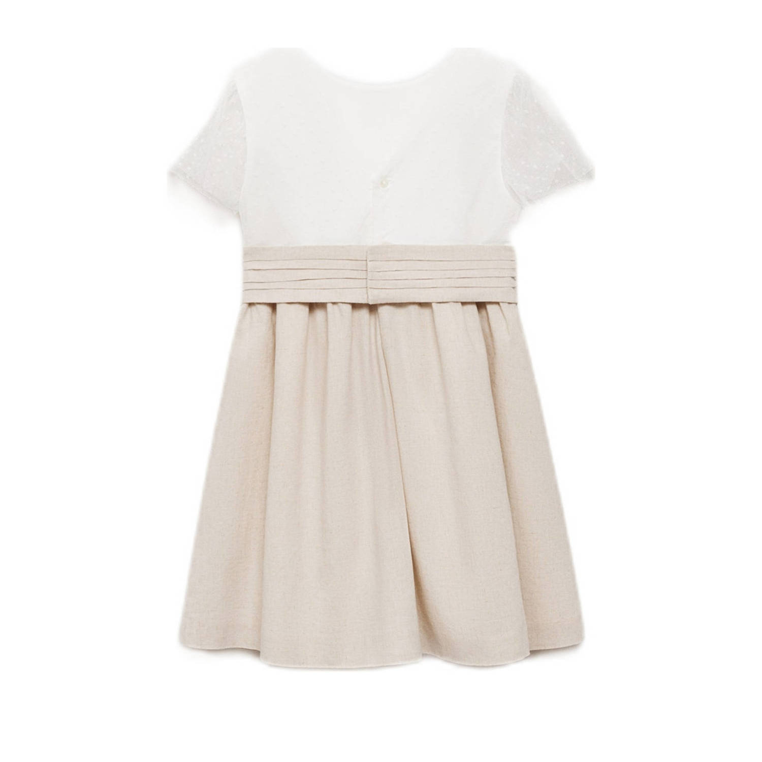 Mango Kids midi jurk wit