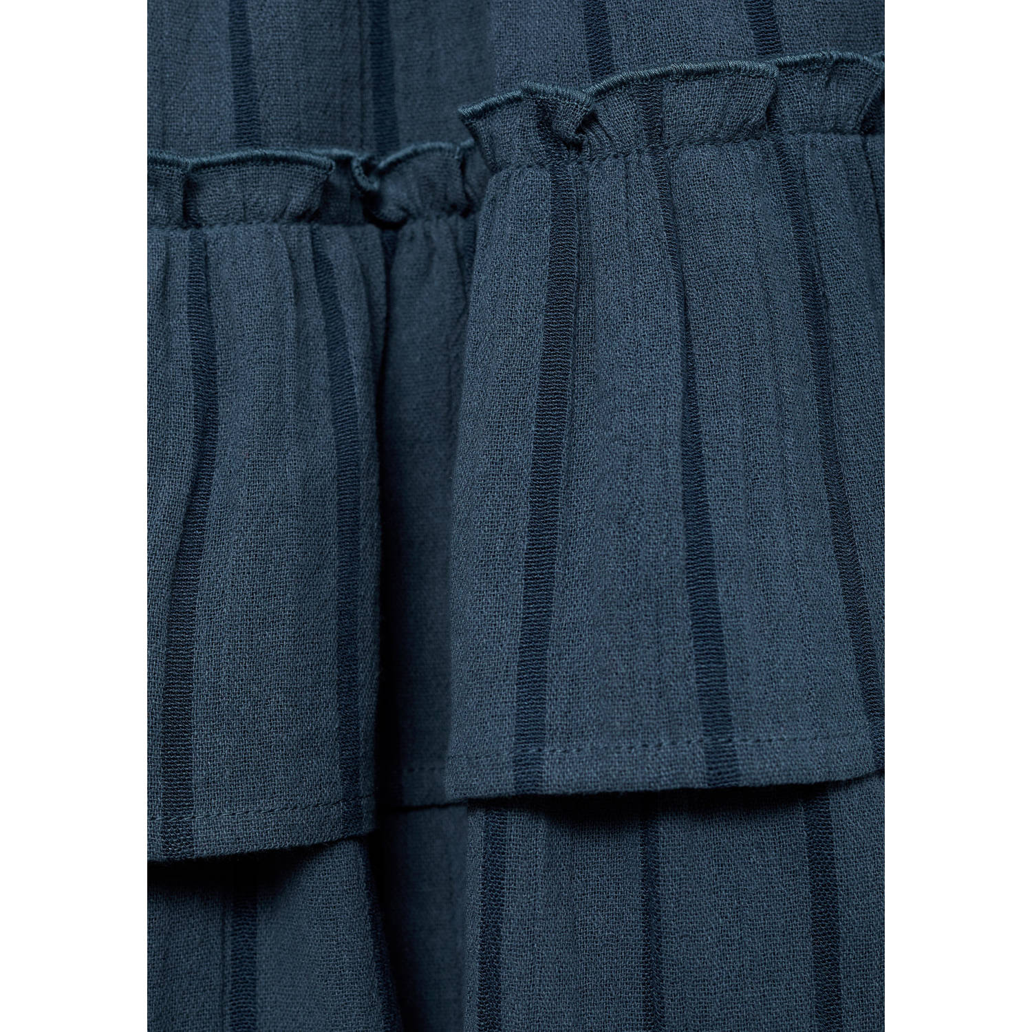 MANGO TEEN strokenrok donkerblauw