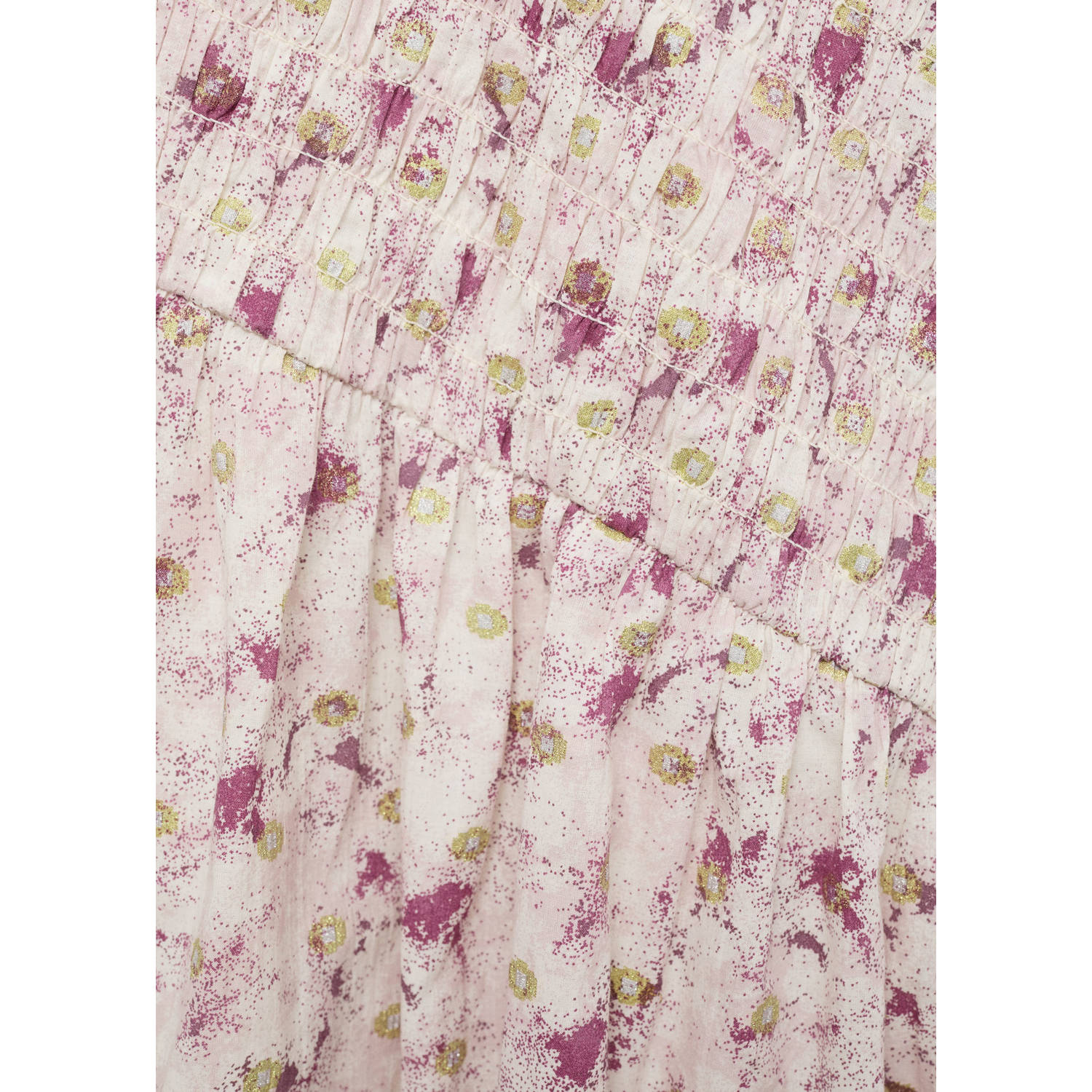 Mango Kids midi jurk lichtroze