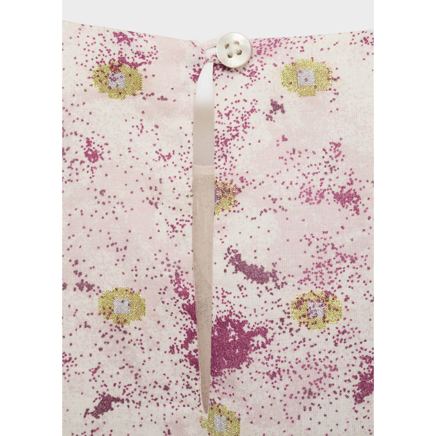 Mango Kids midi jurk lichtroze