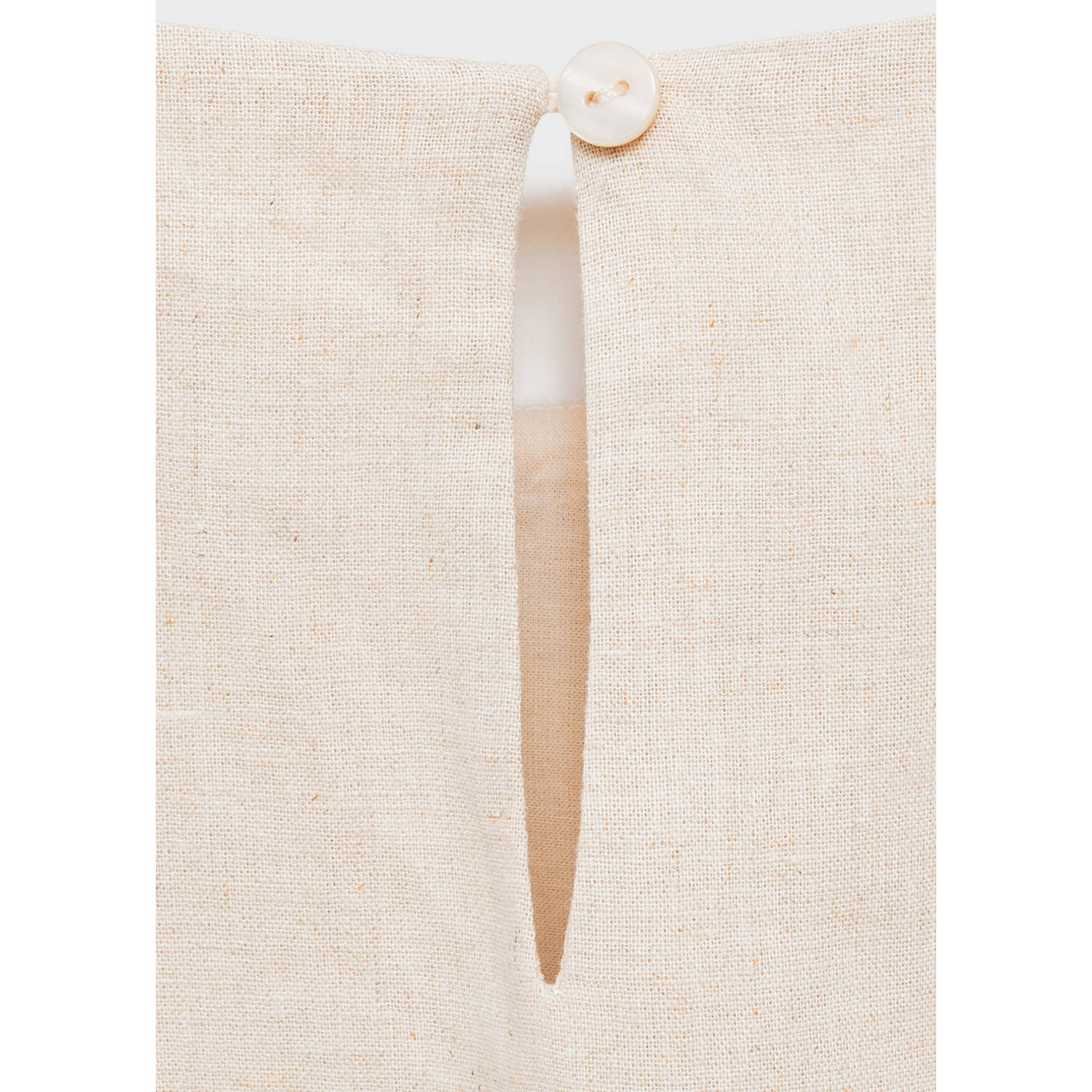 Mango Kids zomerjurk beige