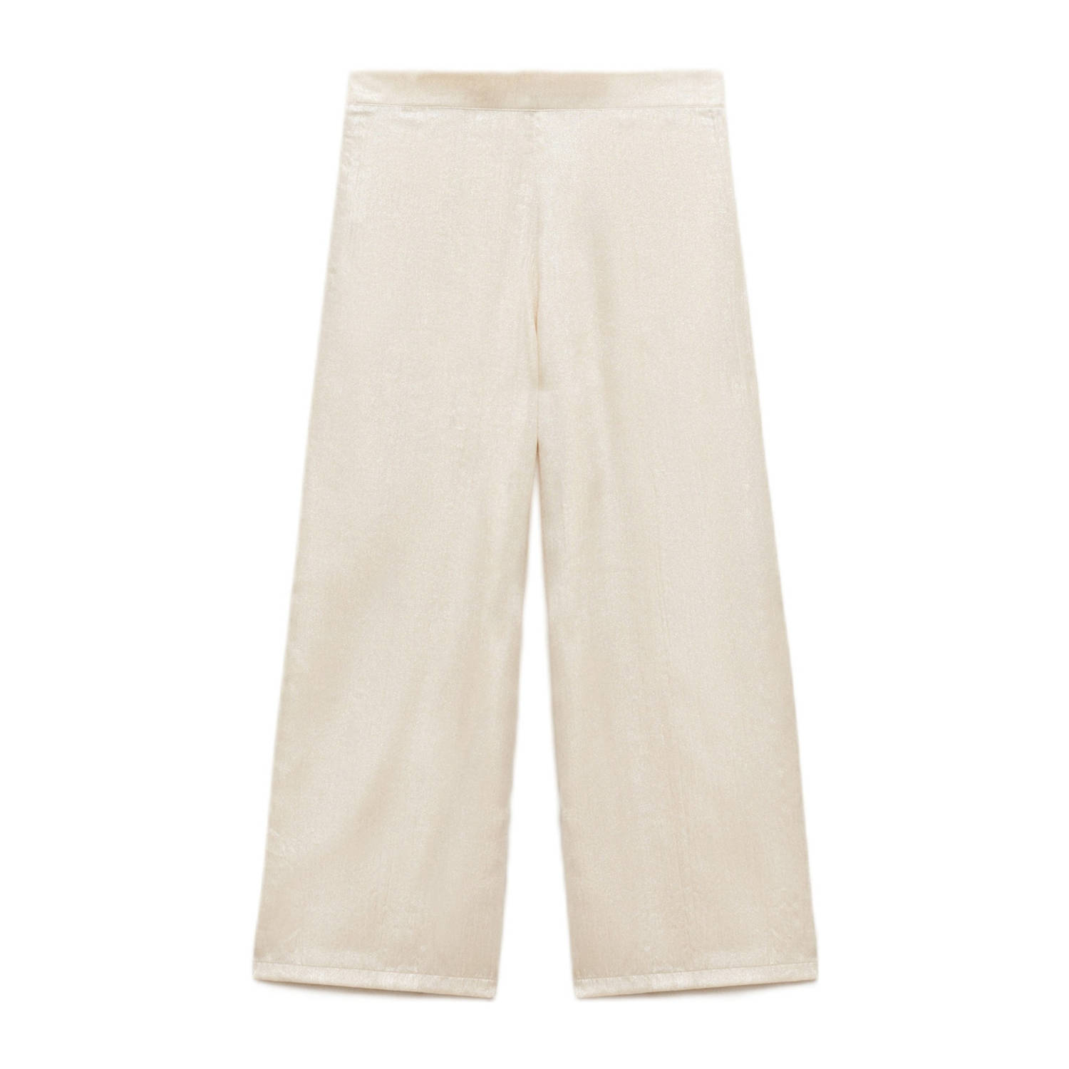 Mango Kids straight casual broek beige