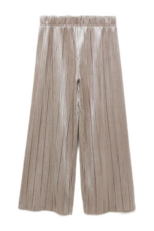 casual broek zilver