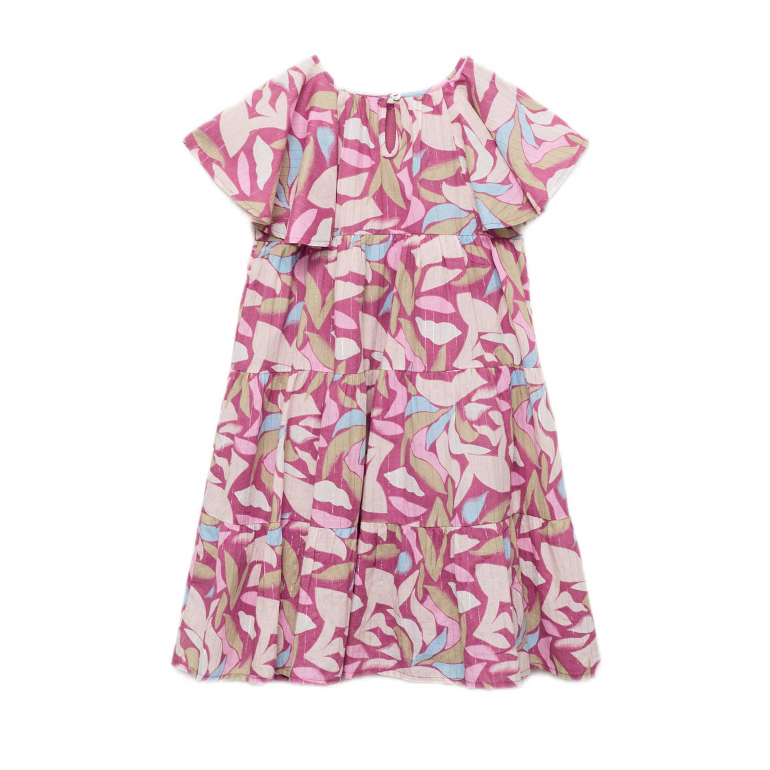 Mango Kids A-lijn jurk paars