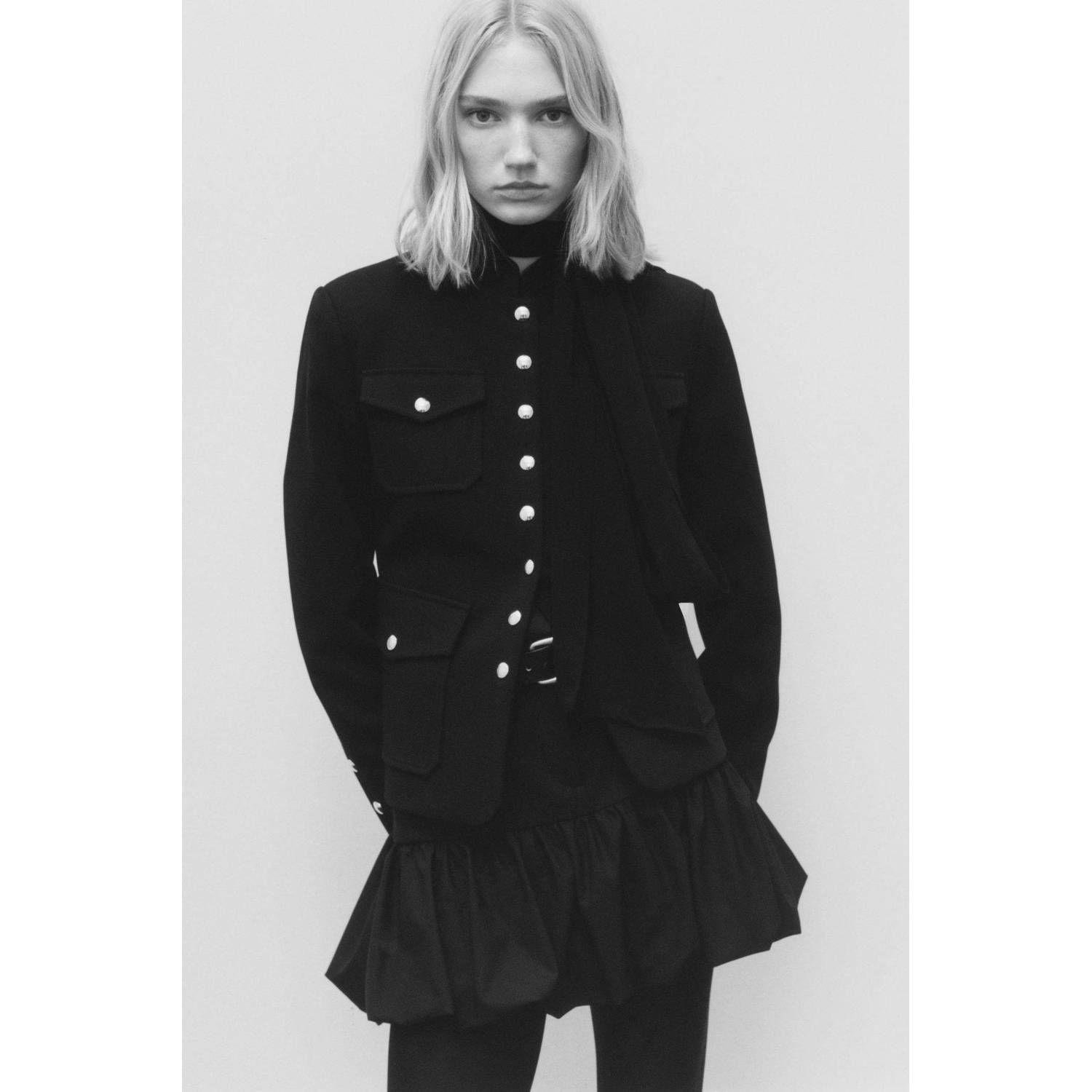 Mango mini rok antraciet