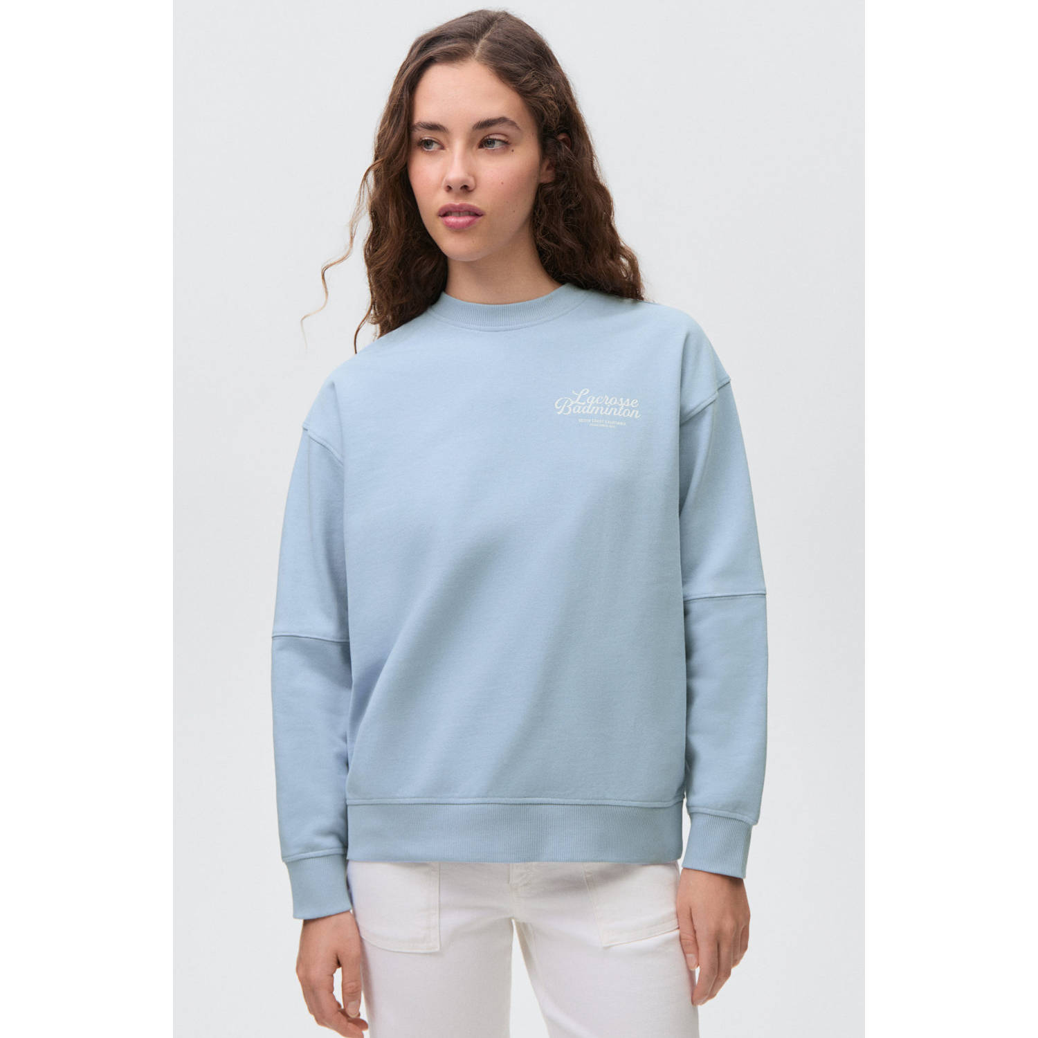 MANGO TEEN sweater lichtblauw