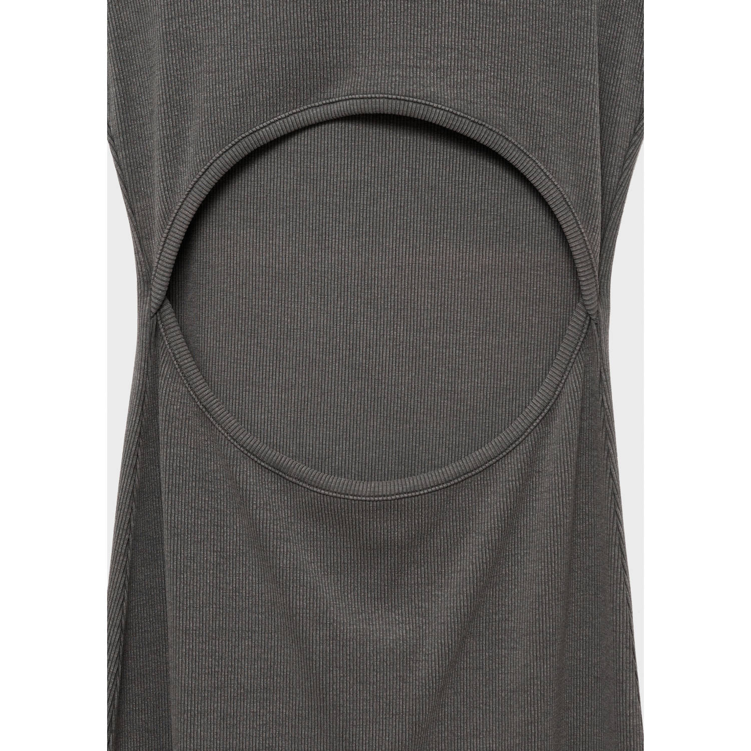 MANGO TEEN maxi jurk antraciet