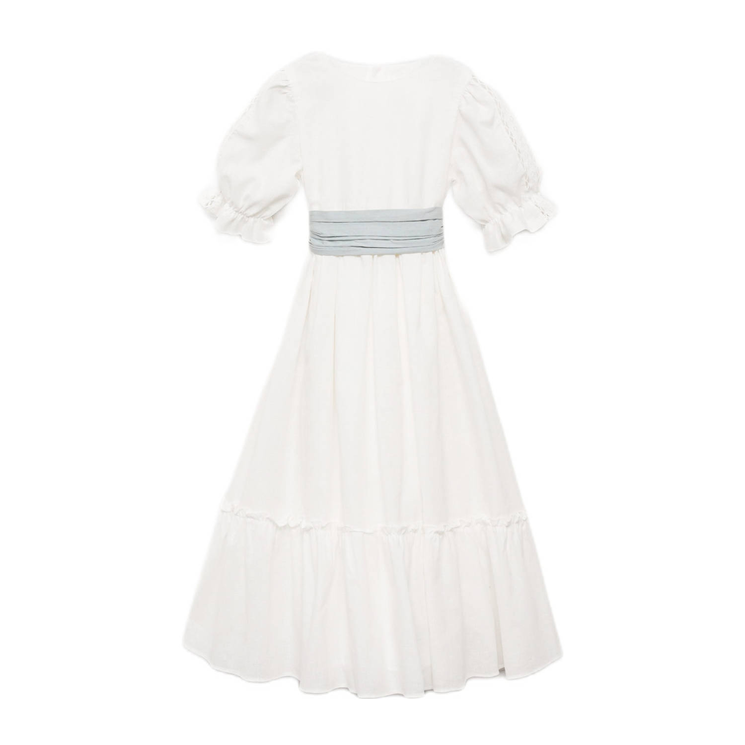 Mango Kids midi jurk wit