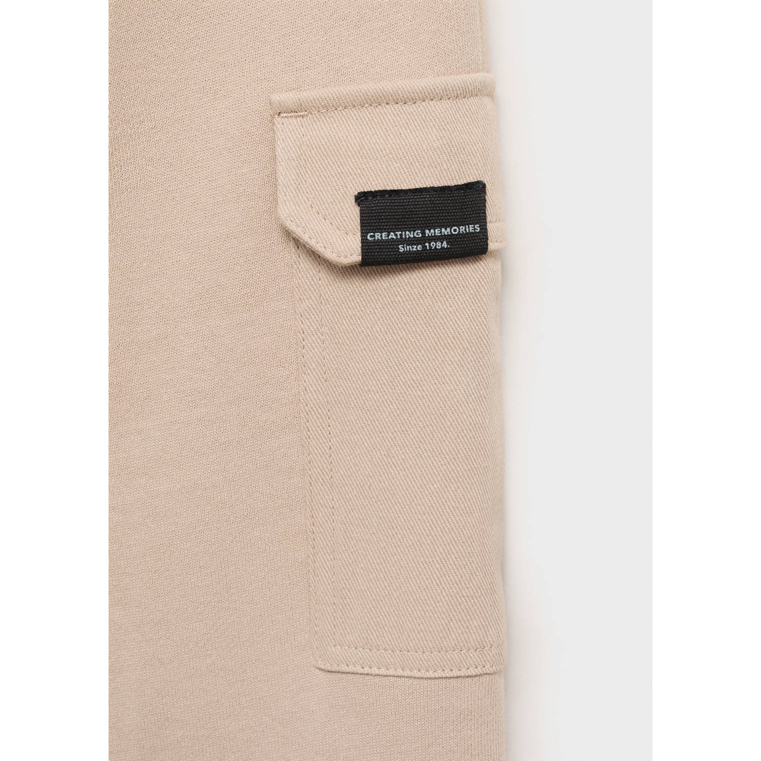 Mango Kids cargo broek lichtbruin