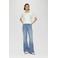 s.Oliver high waist wide leg jeans light blue