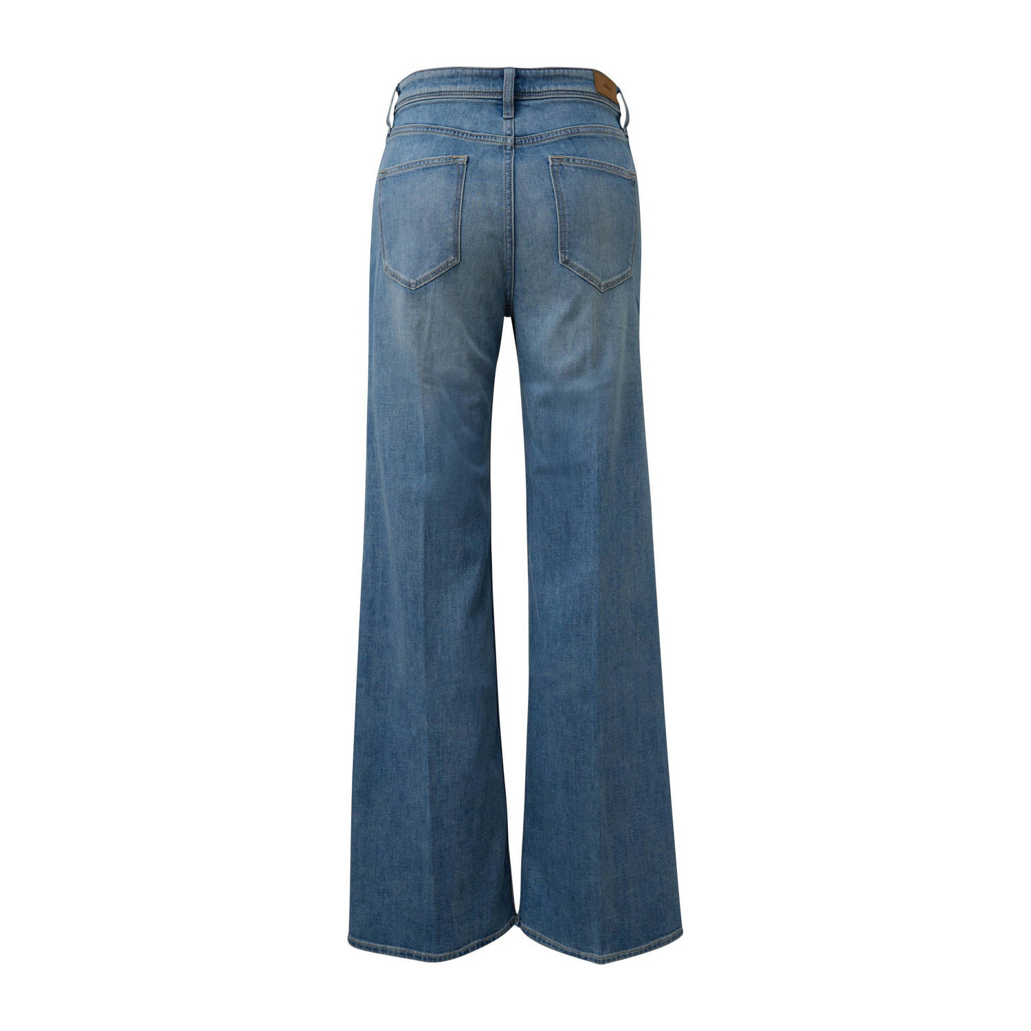 s.Oliver high waist wide leg jeans medium blue denim