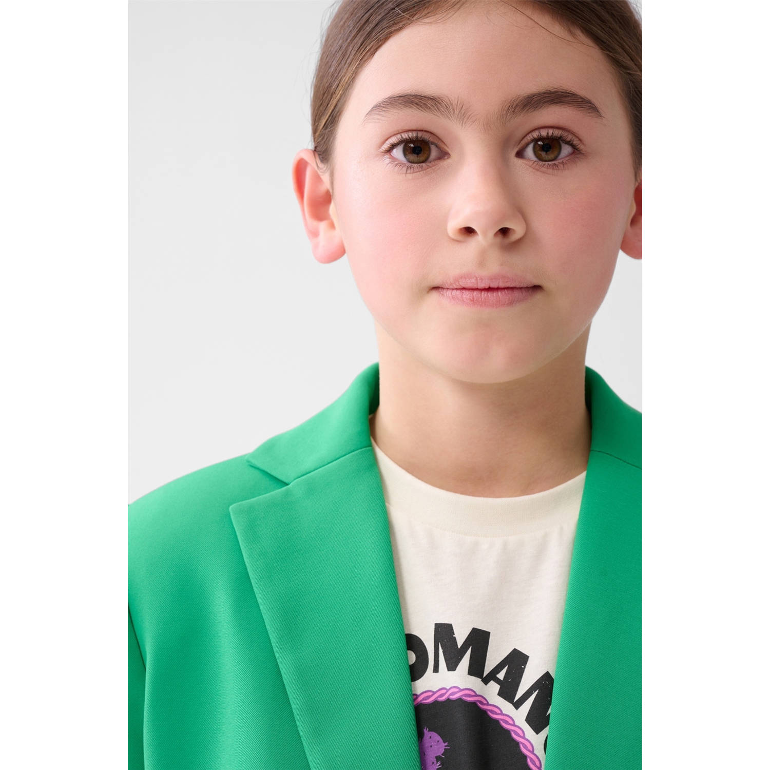 Shoeby regular fit blazer groen