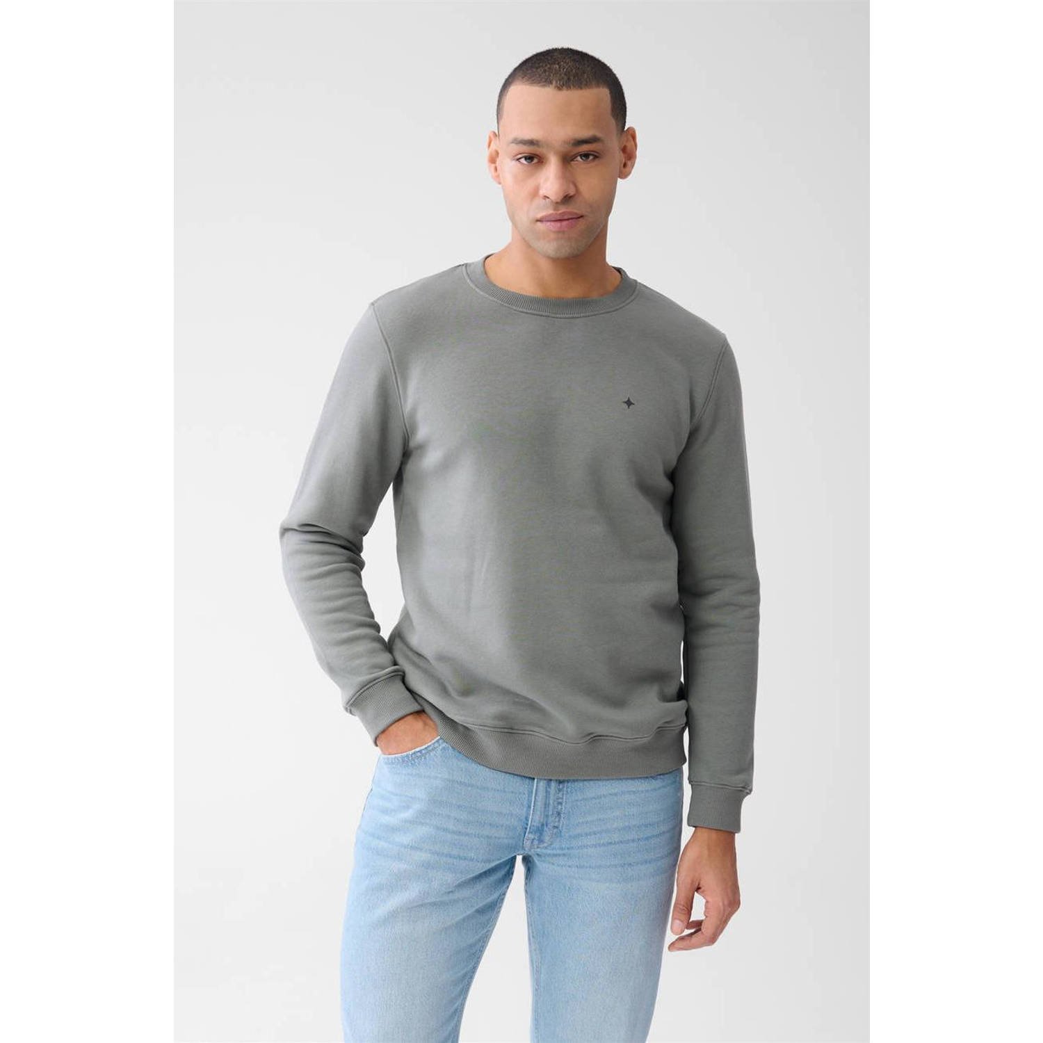 Shoeby sweater donkergroen