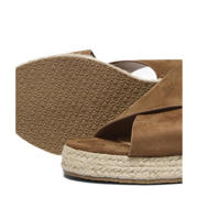 thumbnail: ONLY Onlminerva-2 Mf Cross Strap Wedge  sandalen cognac