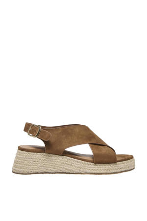 sandalen cognac