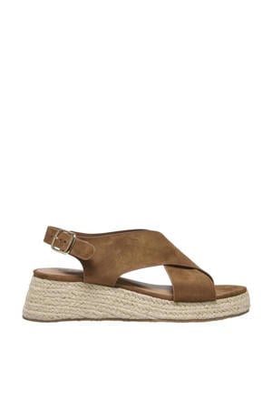sandalen cognac