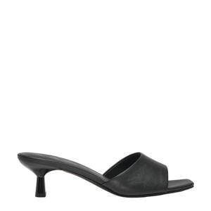 Onlarie-1 Pu Heeld Mule muiltjes zwart