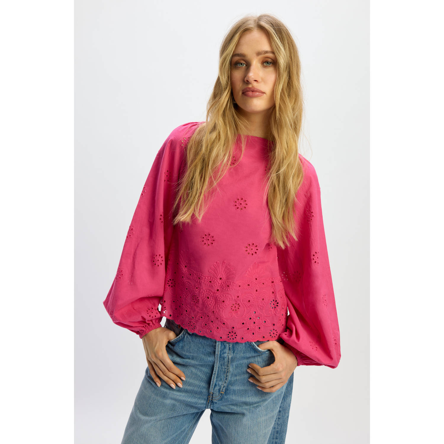 REFINED DEPARTMENT Dames Blouses Rosie Fuchsia