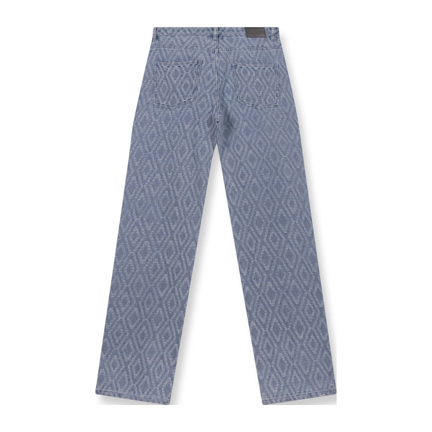 Refined Department wide leg jeans medium blue denim