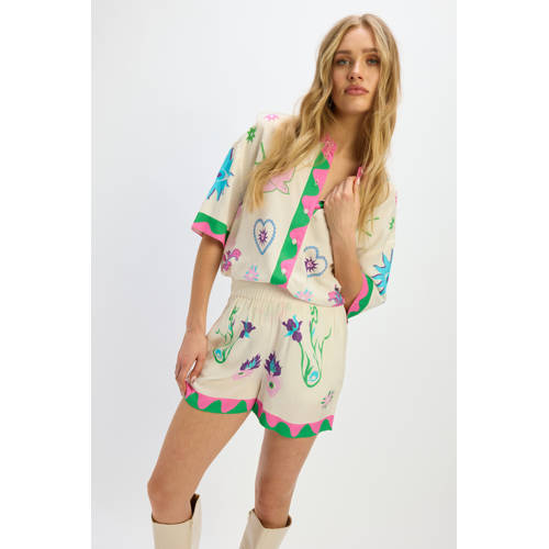 Refined Department straight regular waist casual short multi afbeelding