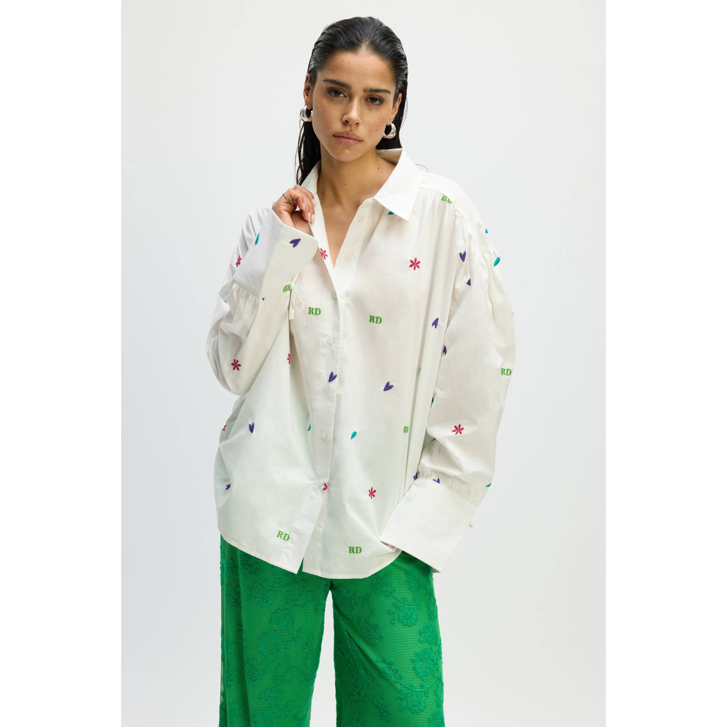 REFINED DEPARTMENT Dames Blouses Lara Wit