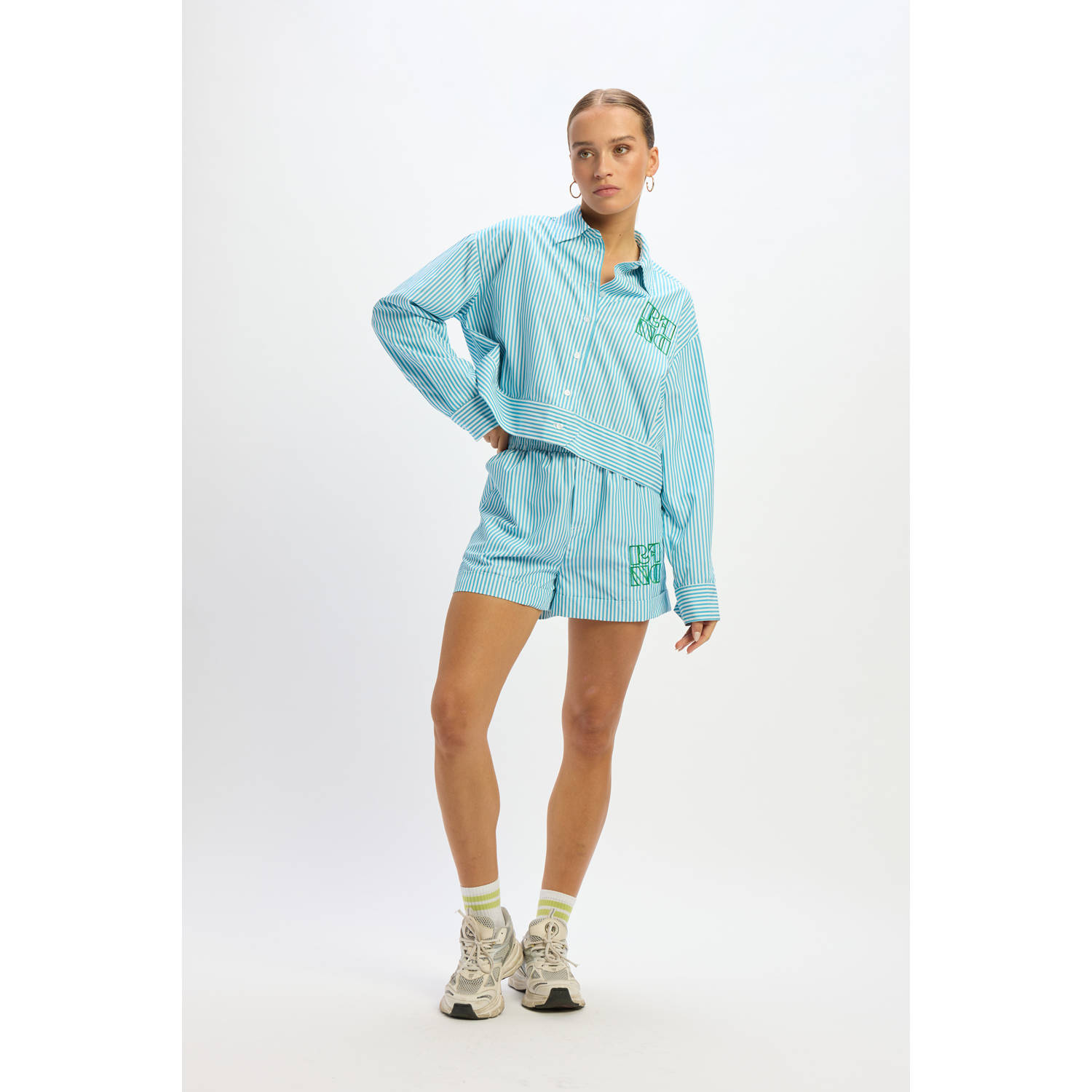 Refined Department blouse blauw