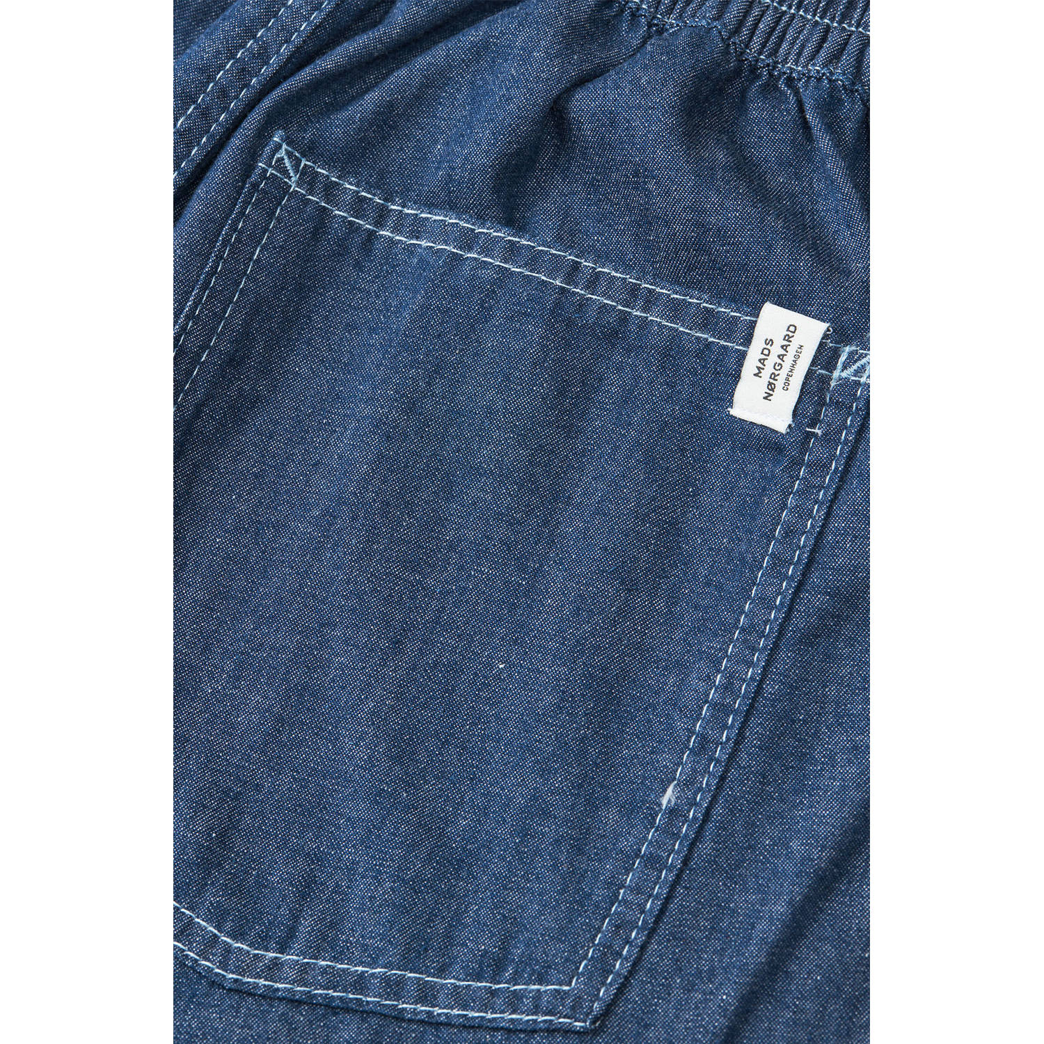 MADS NØRGAARD COPENHAGEN wide leg jeans dark blue denim