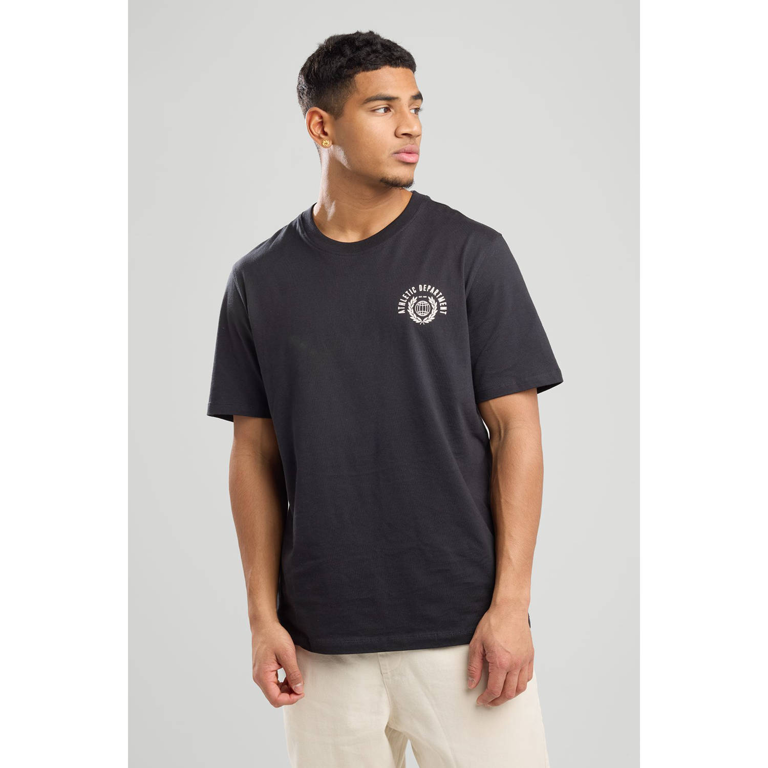 America Today T-shirt zwart