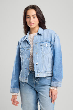 spijkerjas light blue denim