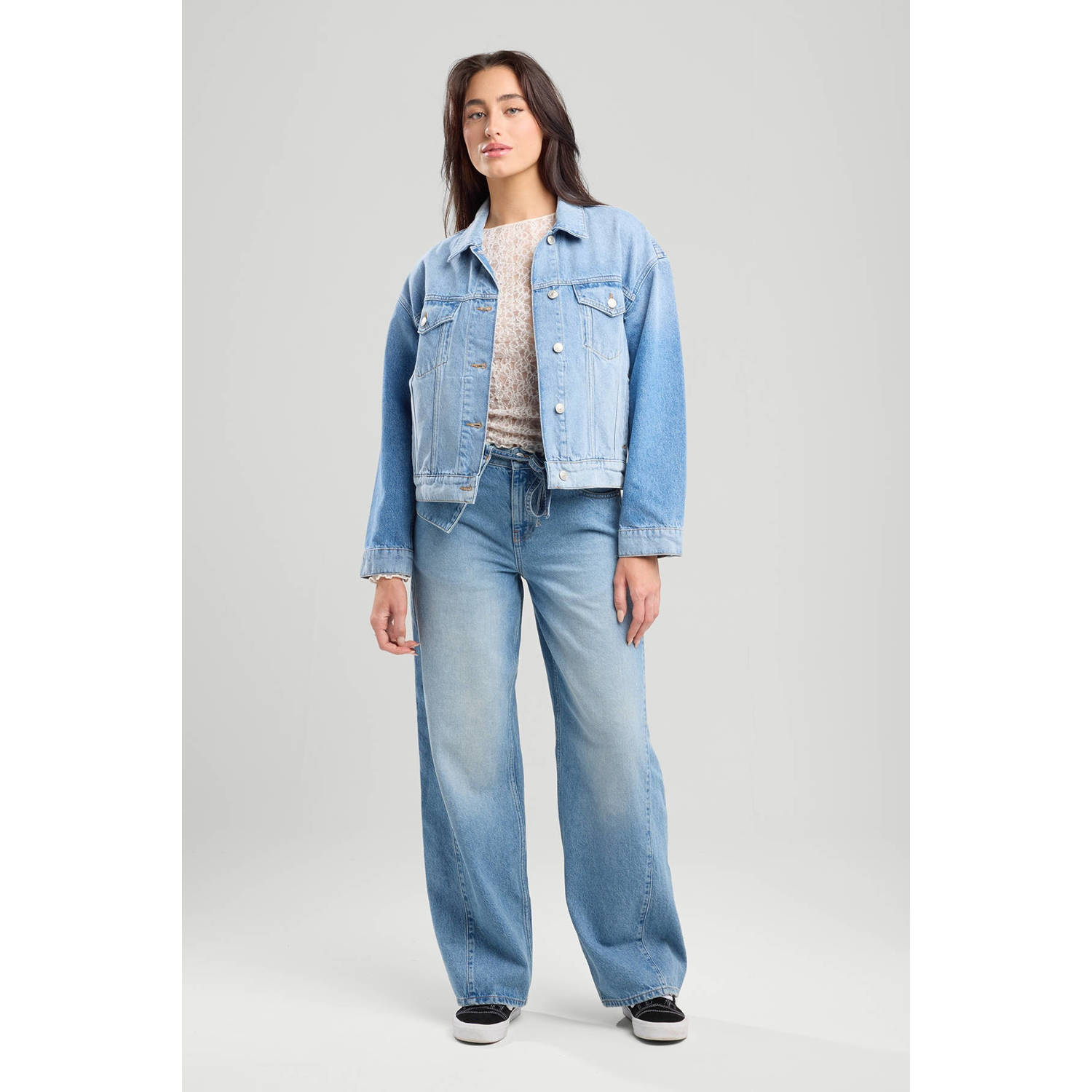 America Today spijkerjas light blue denim