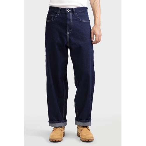 Redefined Rebel RRKingston loose fit jeans dark blue denim afbeelding