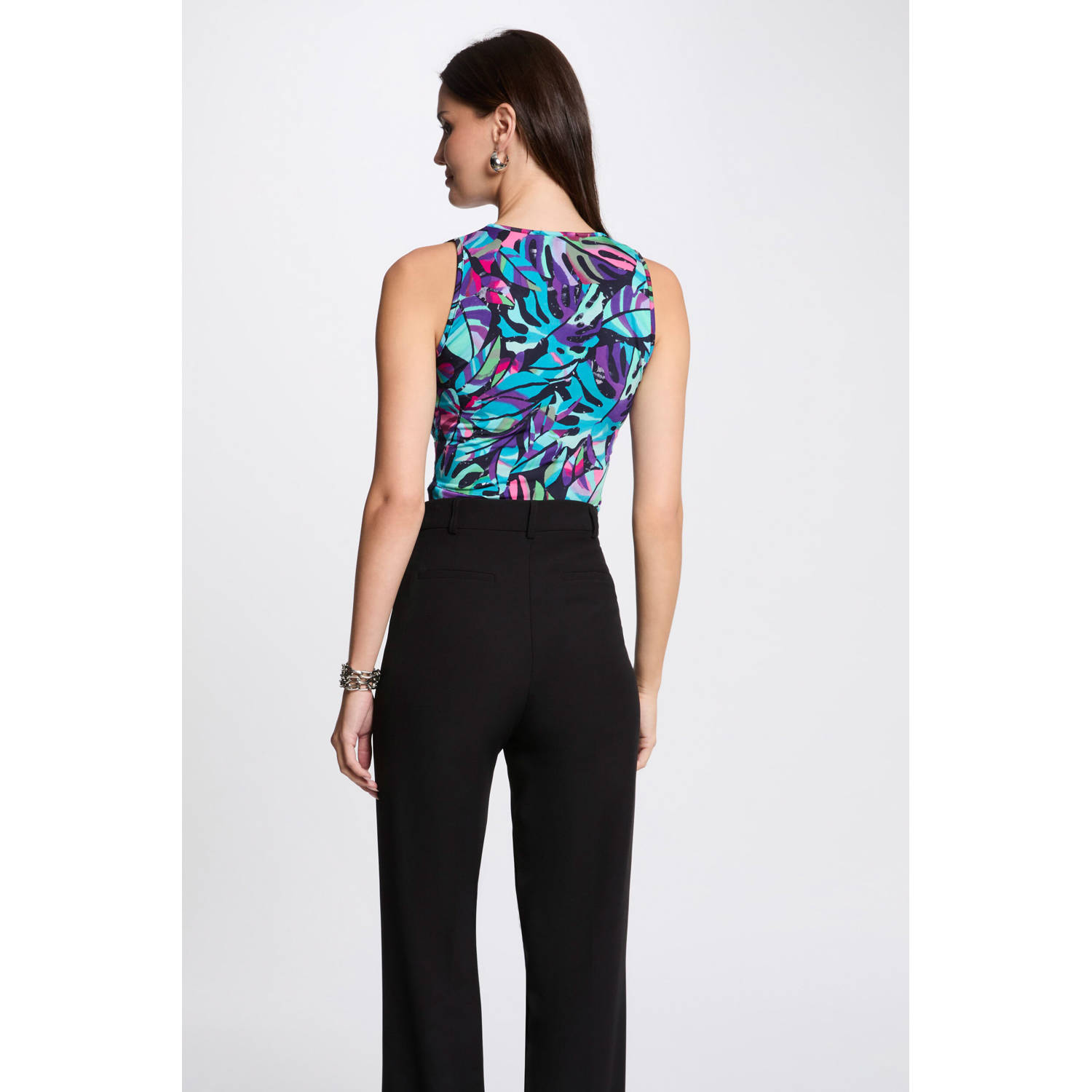 Morgan top blauw