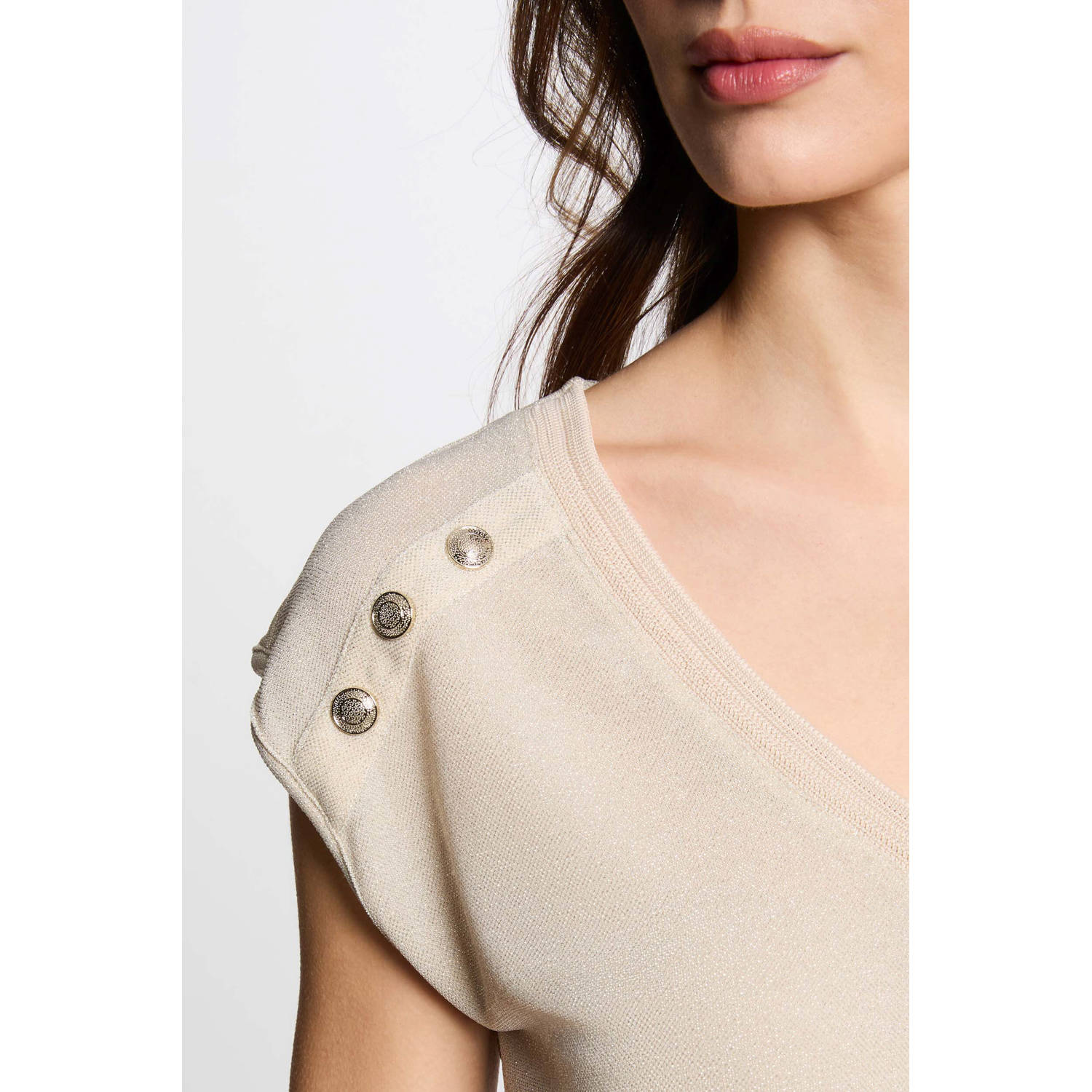 Morgan top met lurex