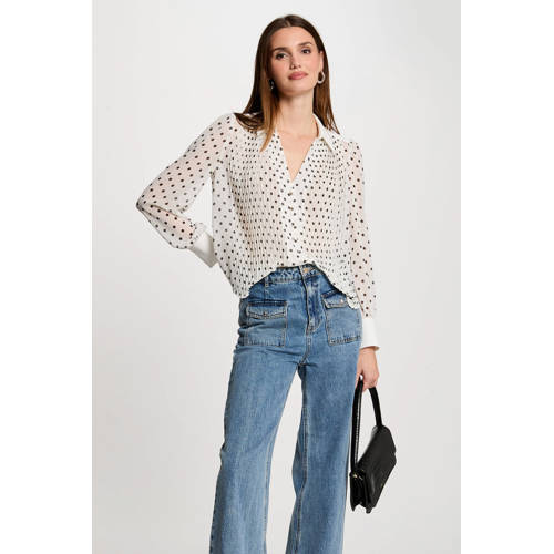 Morgan blouse ecru afbeelding