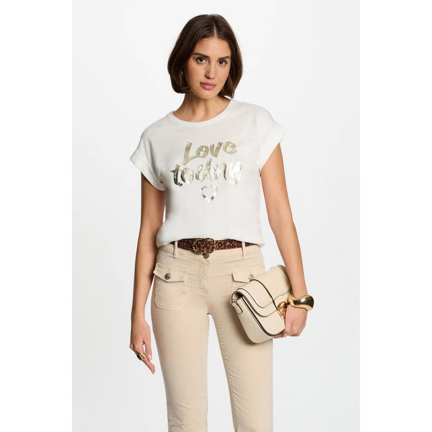 Morgan T-shirt ecru