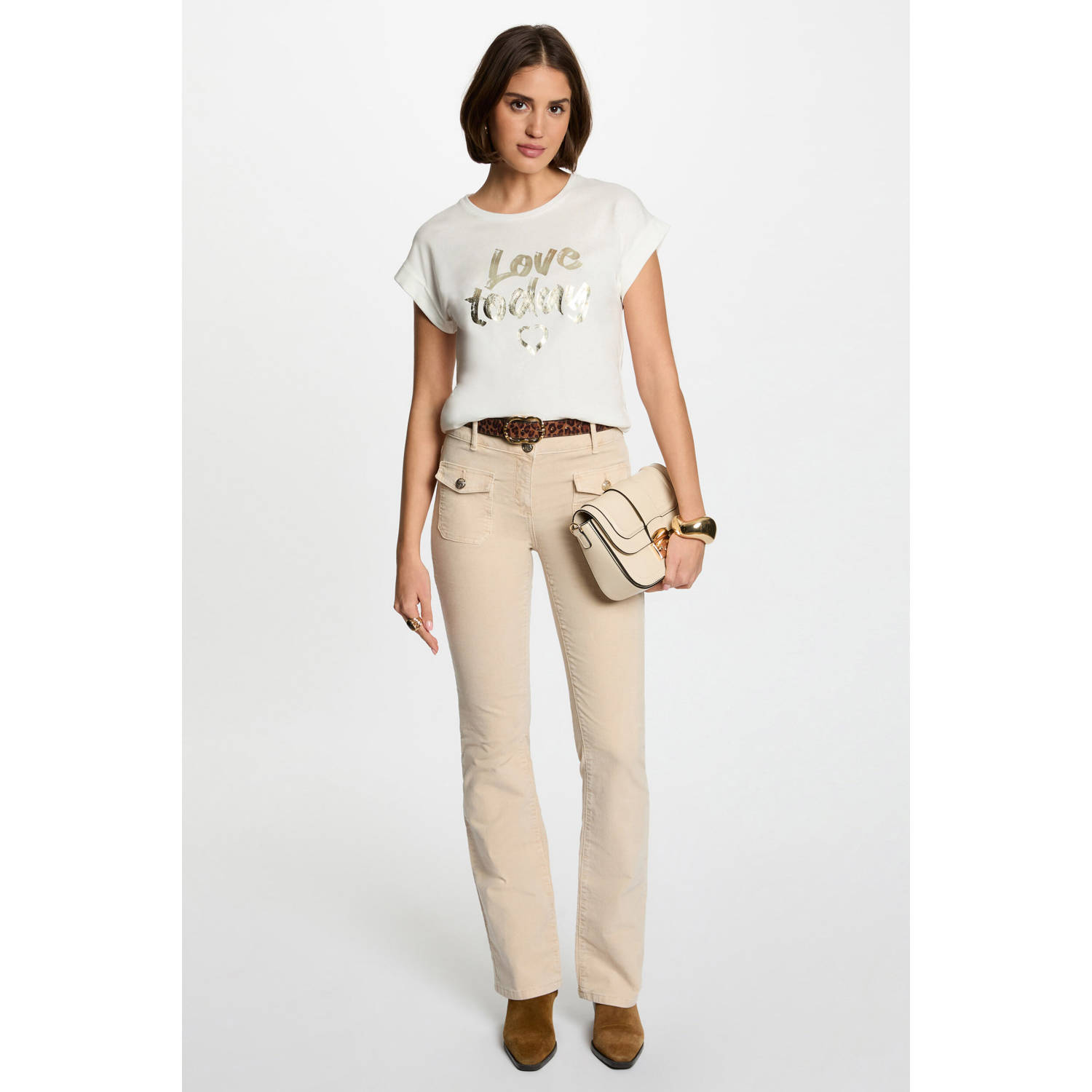 Morgan T-shirt ecru