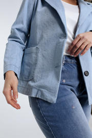 thumbnail: Paprika regular blazer light blue denim