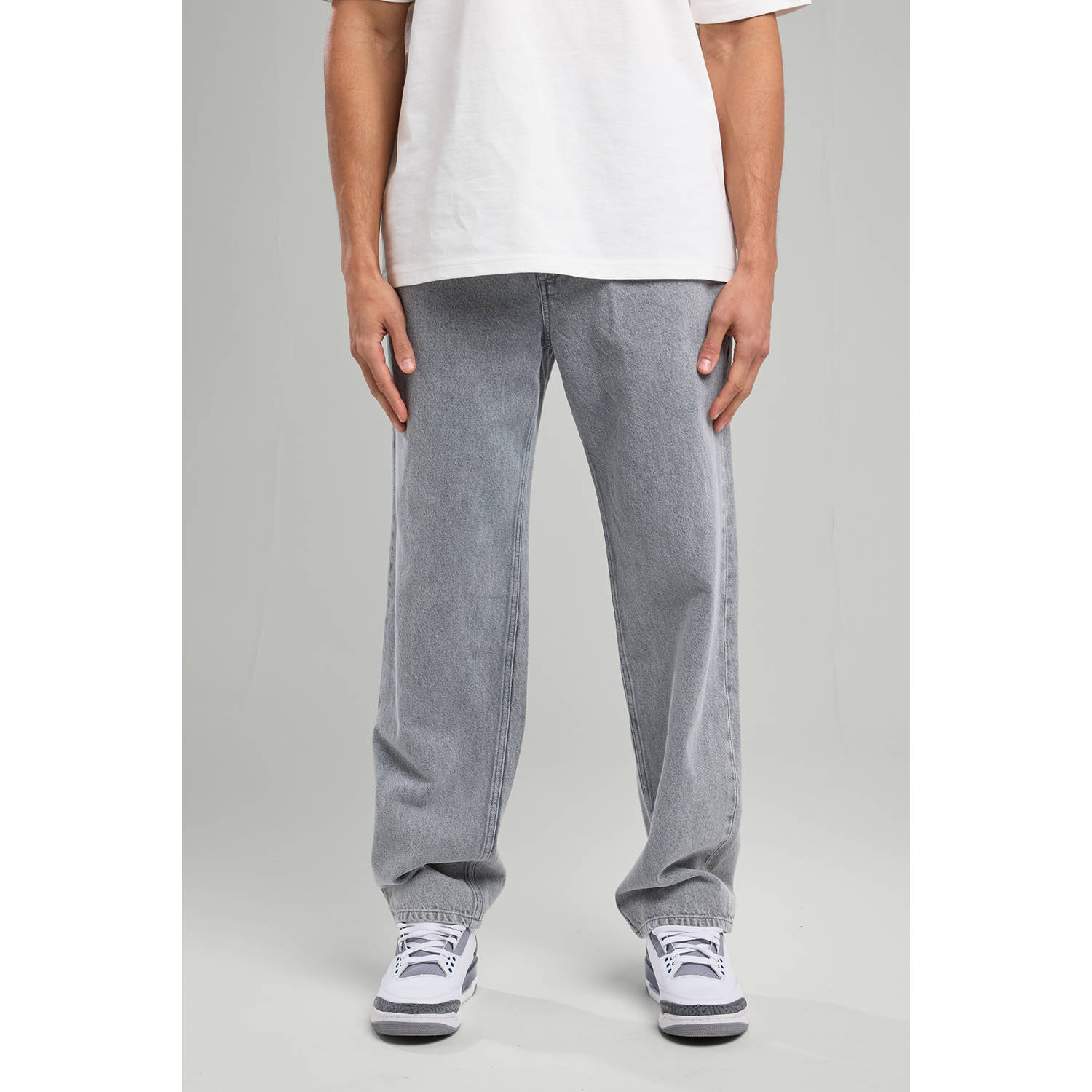 America Today loose fit jeans Dallas light grey